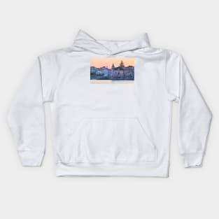 night fall at Cascais Kids Hoodie